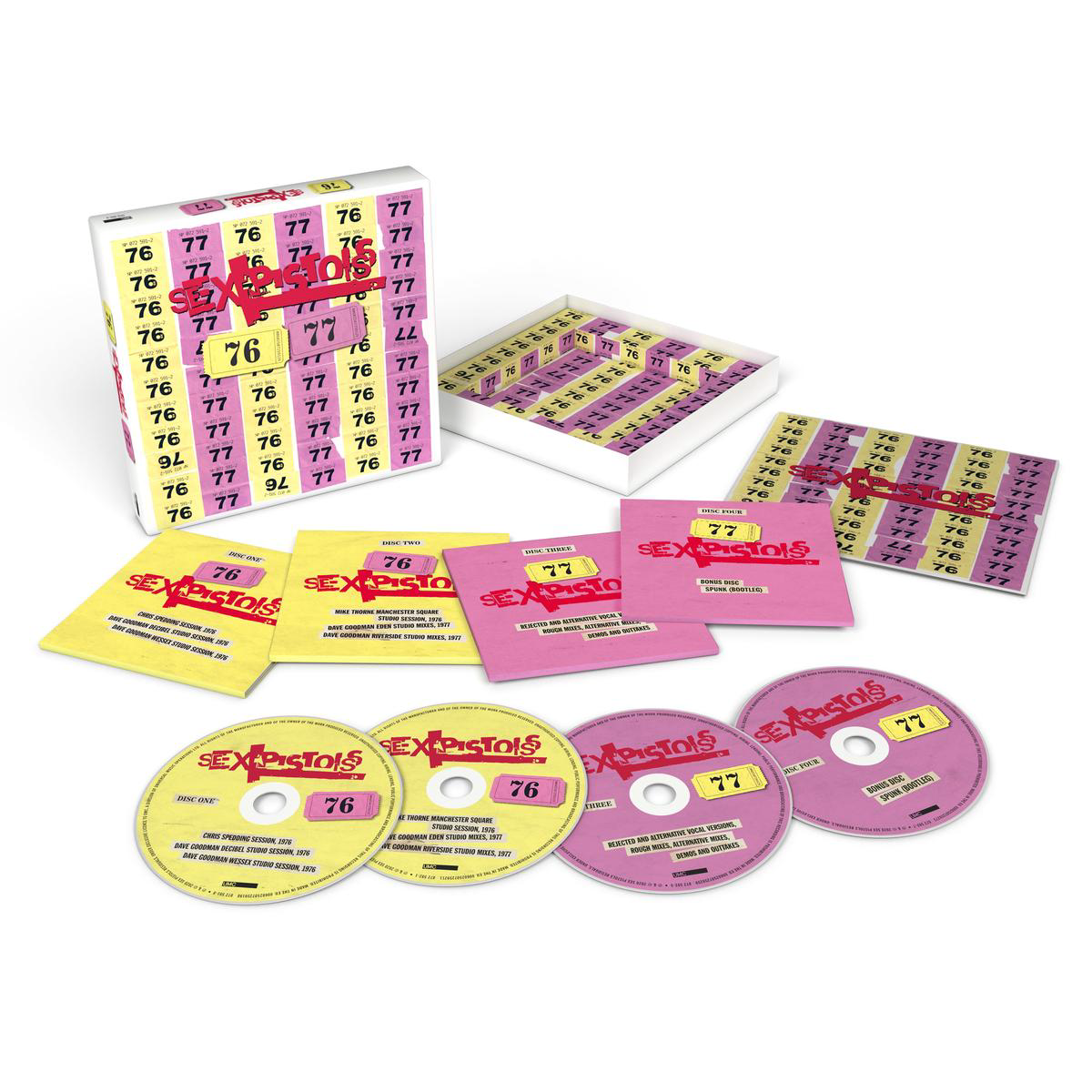 76-77 Limited Edition 4CD Box Set