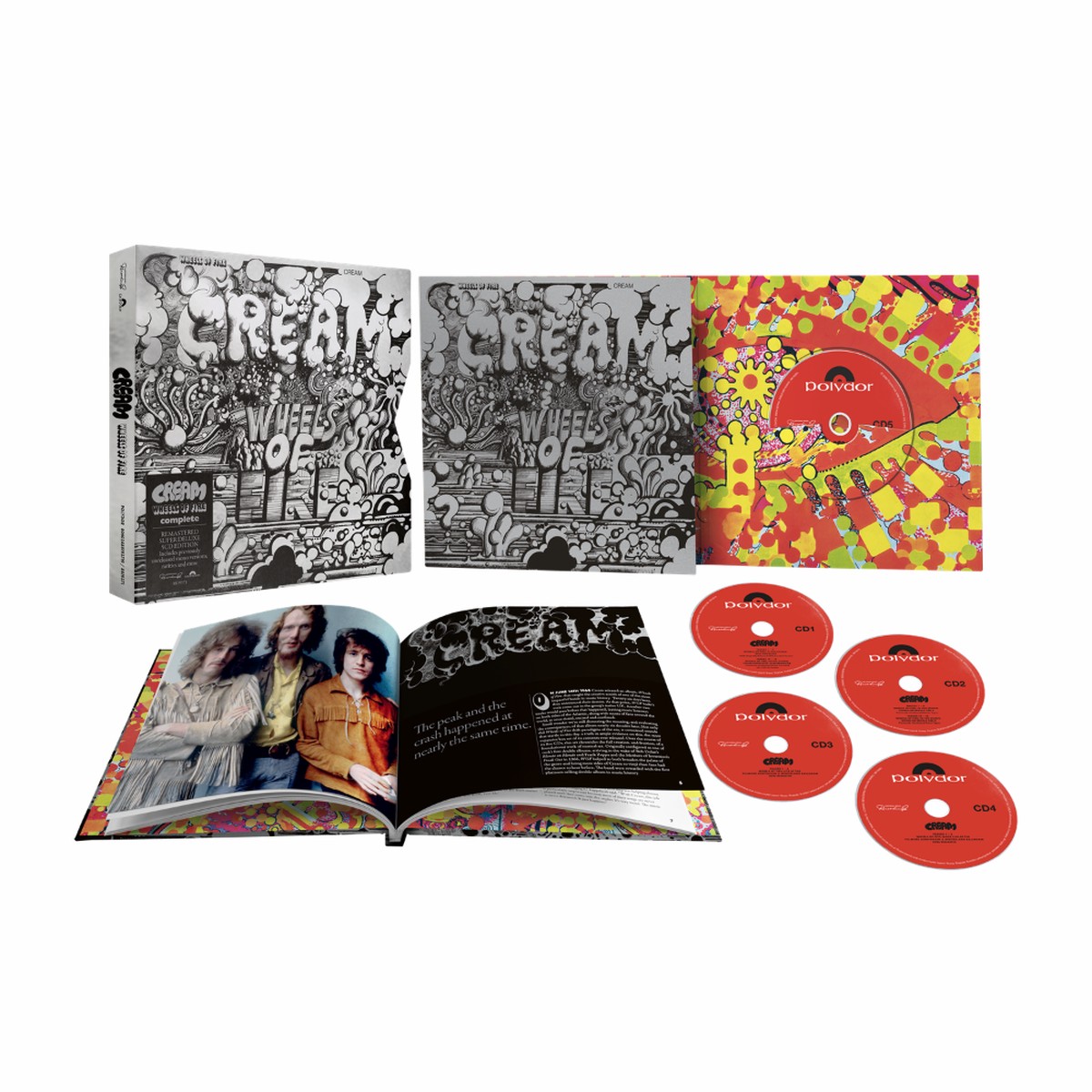 Wheels of Fire (Super Deluxe Edition): 5CD Box Set
