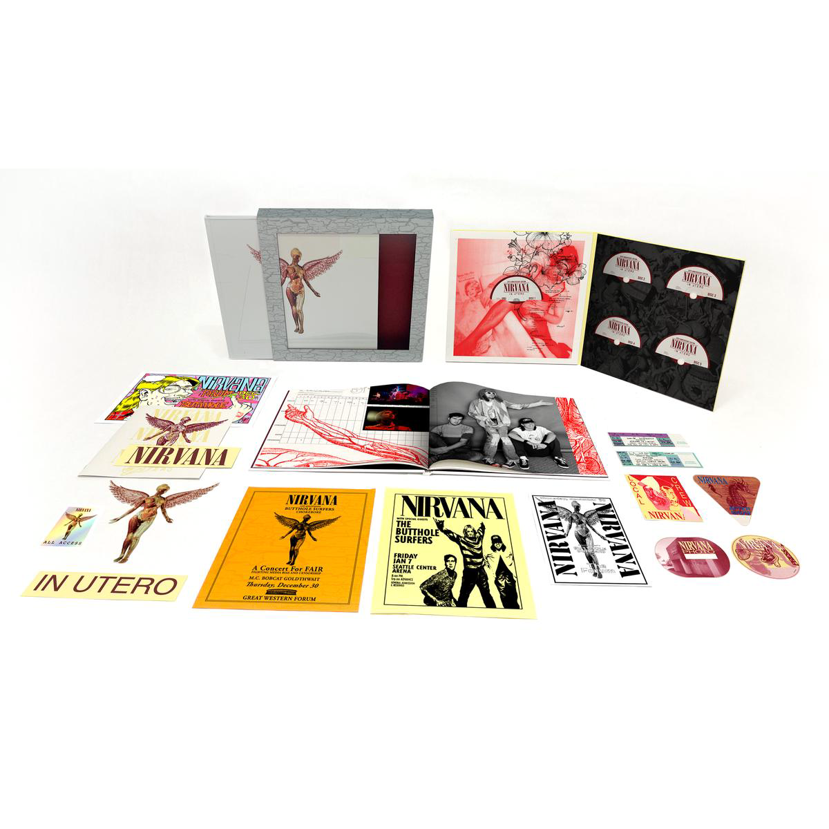 In Utero (30th Anniversary) Super Deluxe 5CD Box Set