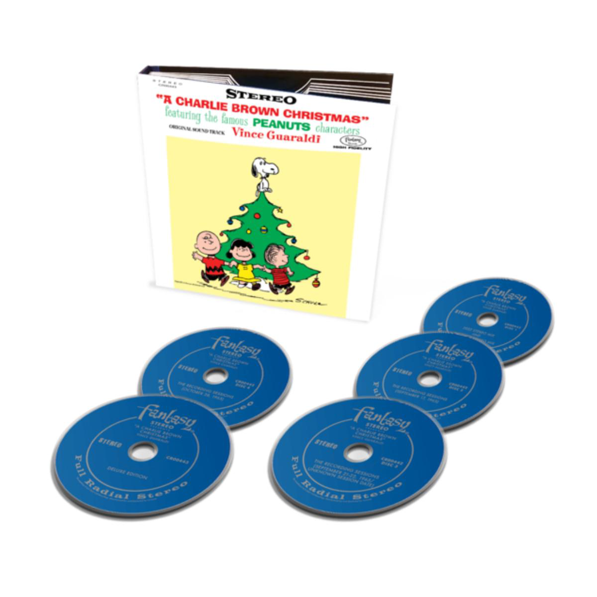 A Charlie Brown Christmas Super Deluxe CD Blu-Ray Box Set