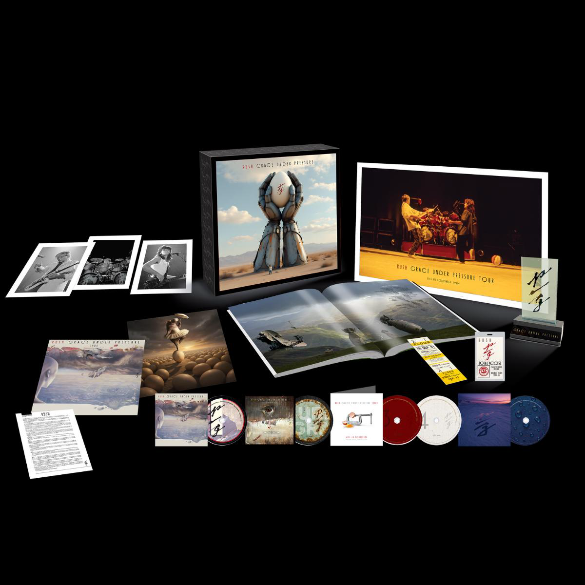 Grace Under Pressure Super Deluxe 4CD Blu-ray Box Set