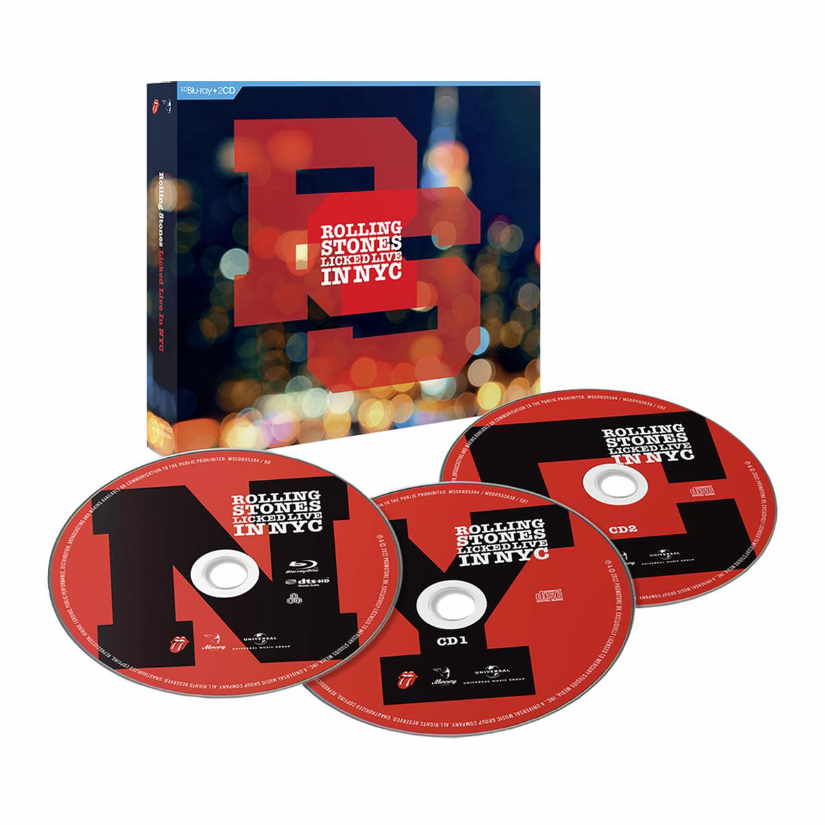 Licked Live In NYC SD Blu-Ray 2CD