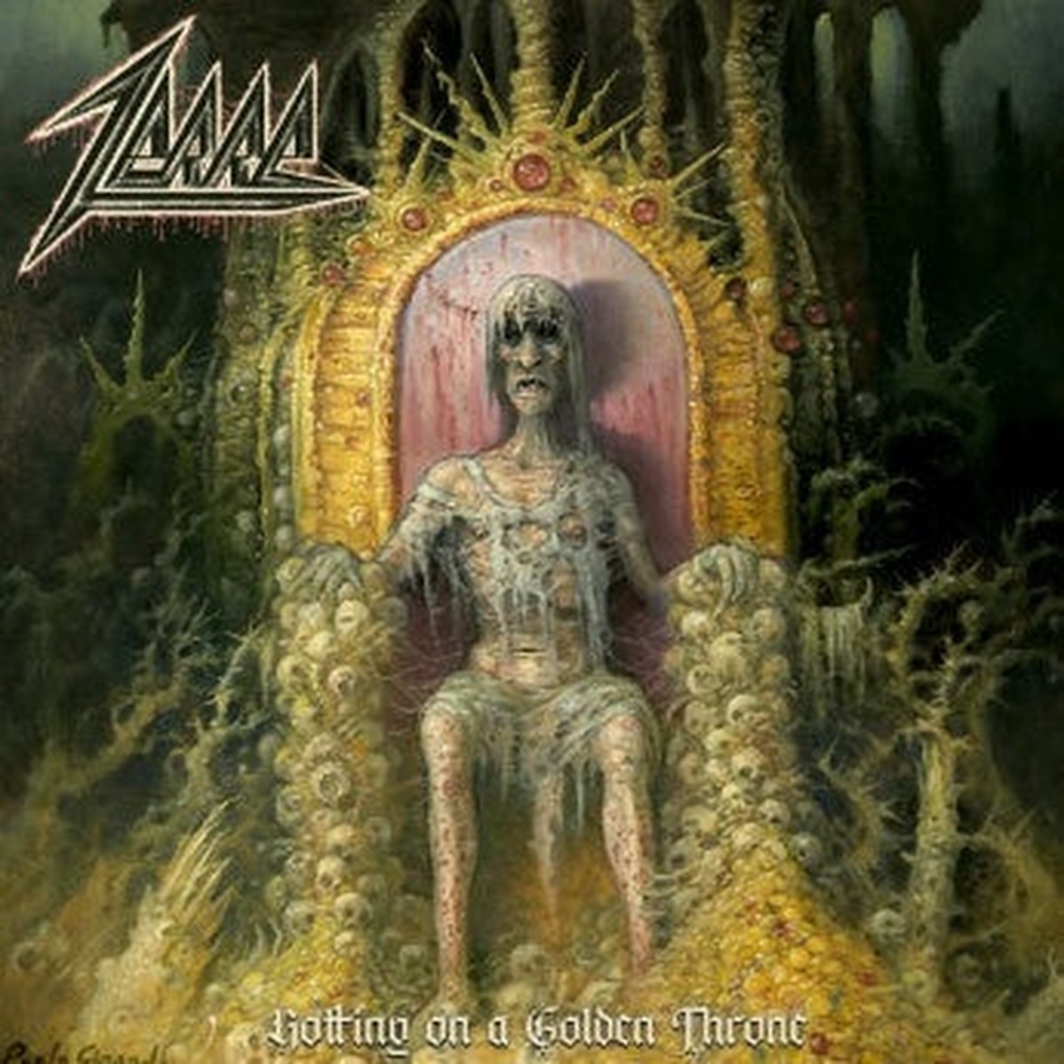 ZERRE-ROTTING ON A GOLDEN THRONE VINYL LP *NEW*