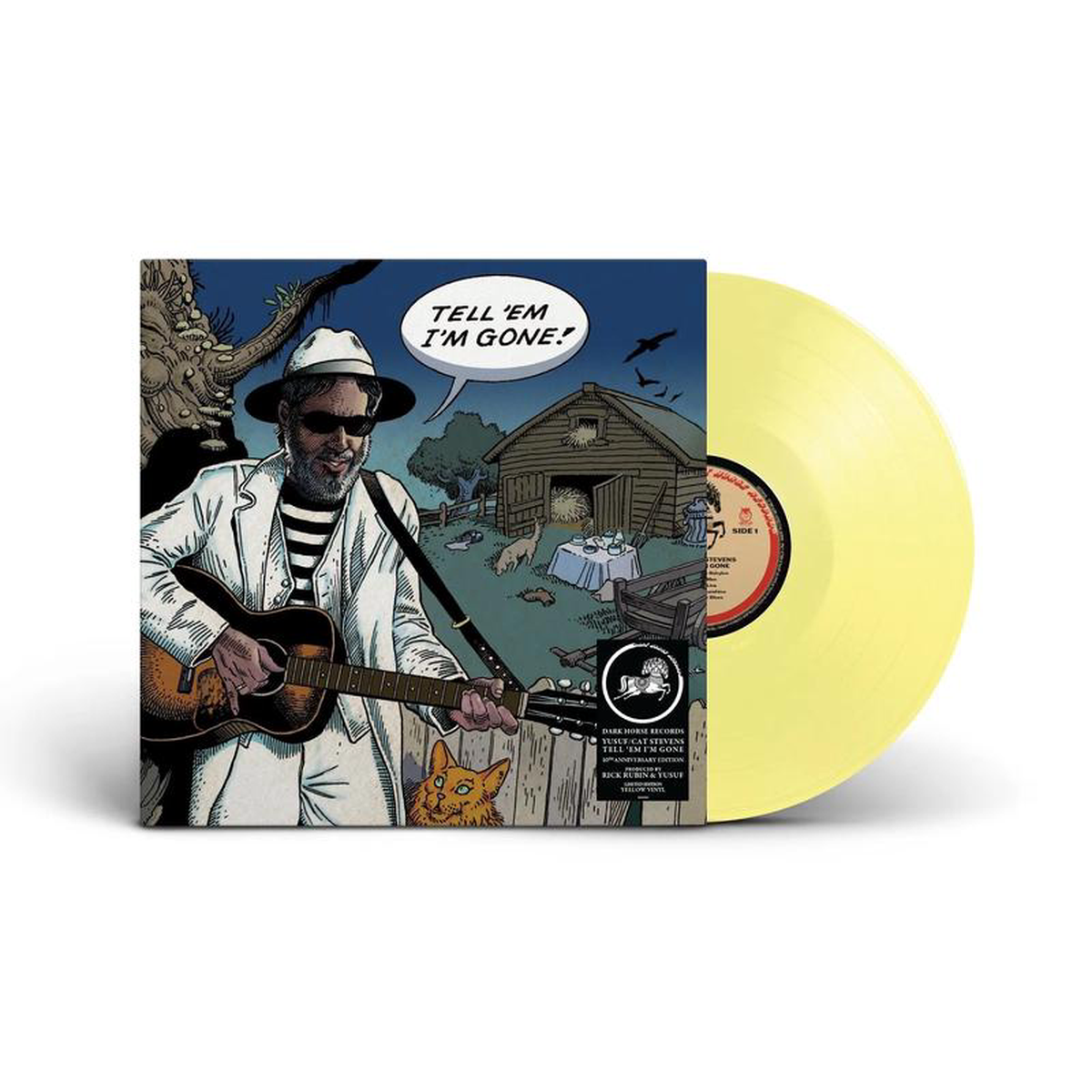 YUSUF CAT STEVENS 8211 Tell 8216Em I8217m Gone 8211 LP 8211 Yellow Vinyl DEC 5
