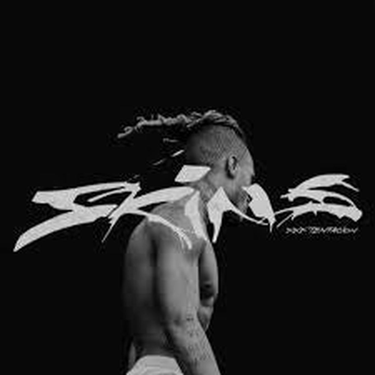 XXXTENTACION-SKINS BLUE/ BLACK SLATTER LP *NEW*