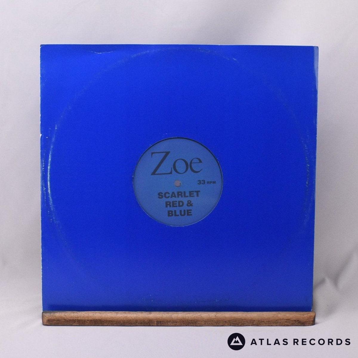 Zo - Scarlet Red & Blue - Promo 12" Vinyl Record -