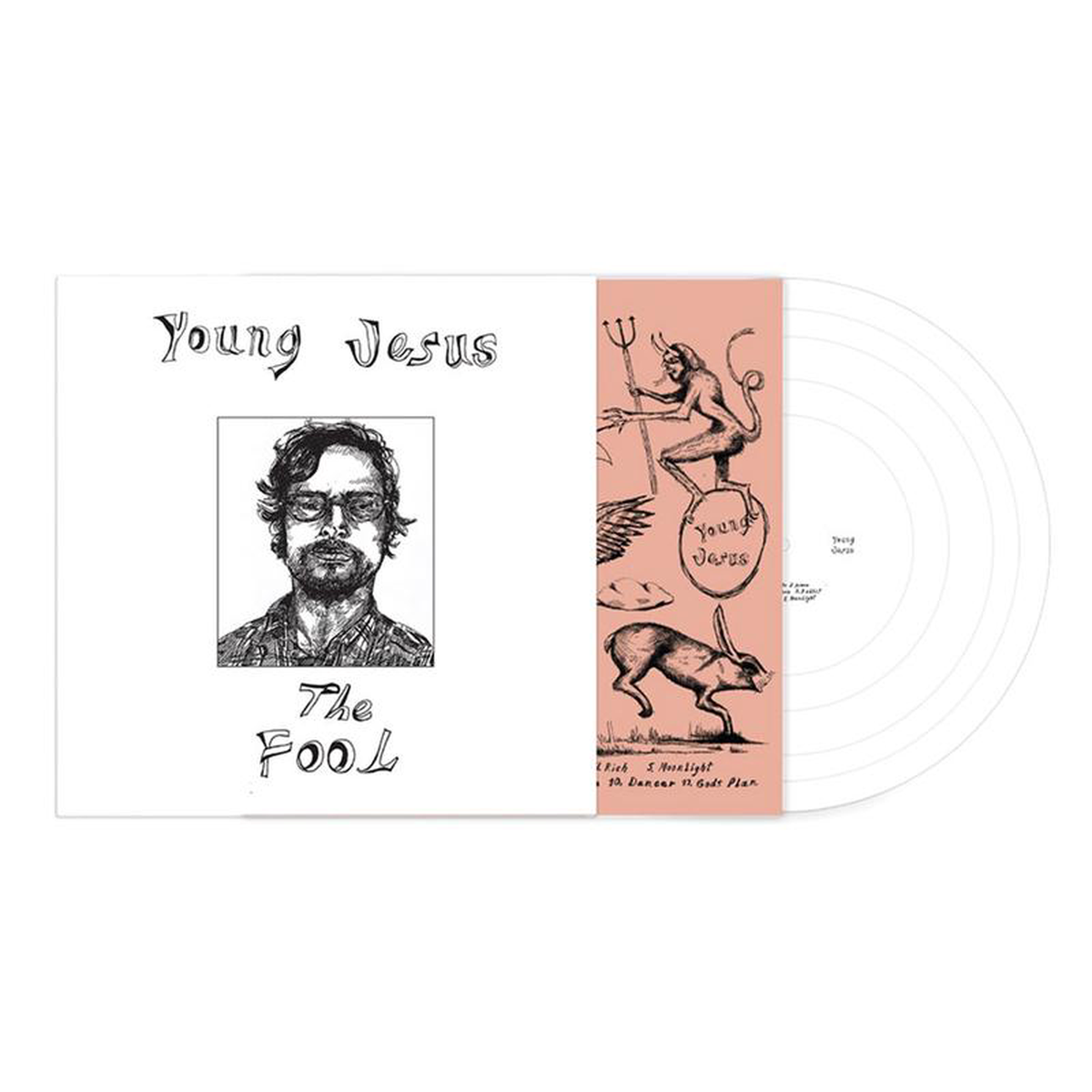 YOUNG JESUS 8211 The Fool 8211 LP 8211 White Opaque Vinyl