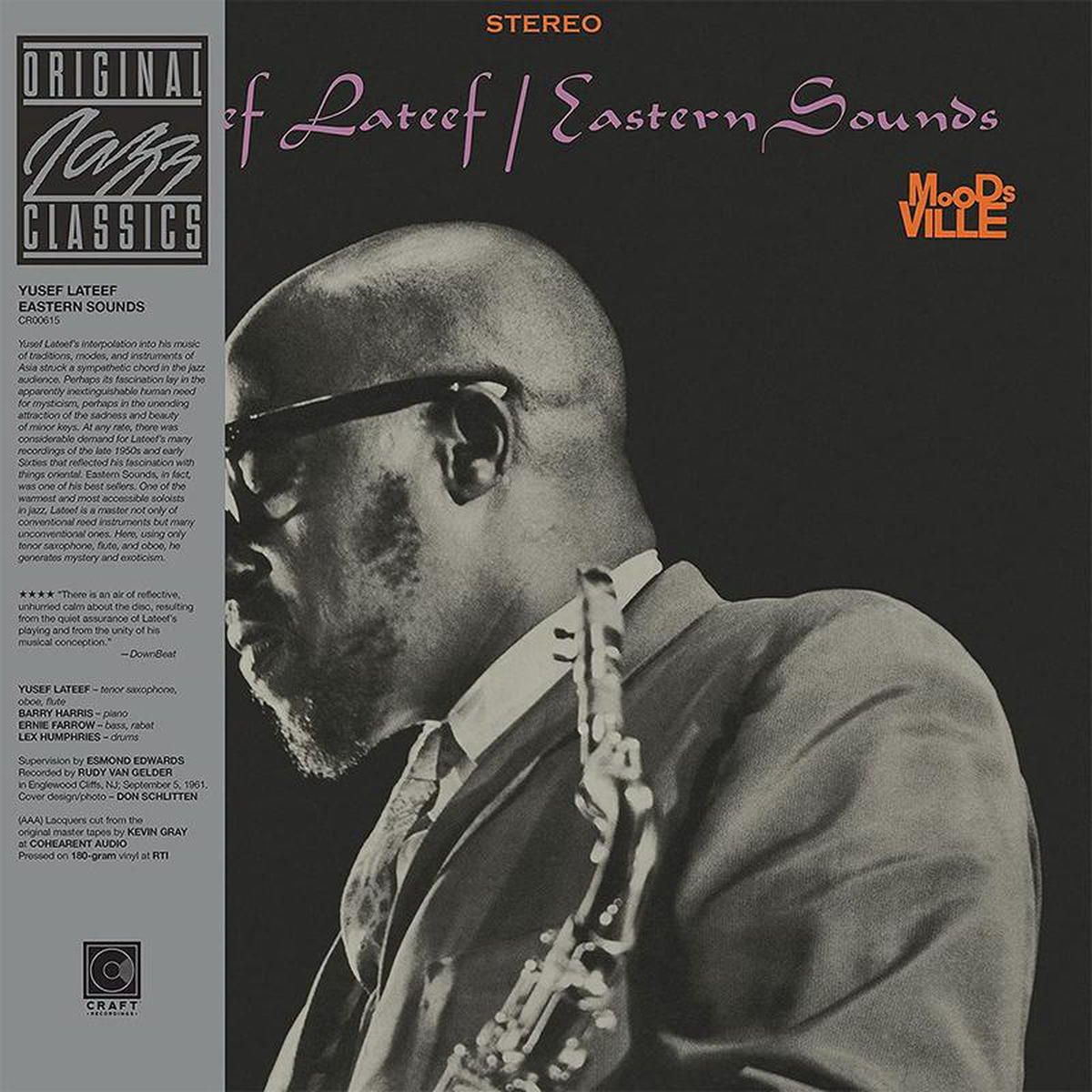 YUSEF LATEEF 8211 Eastern Sounds (Original Jazz Classics Series) 8211 LP 8211 180g Vinyl