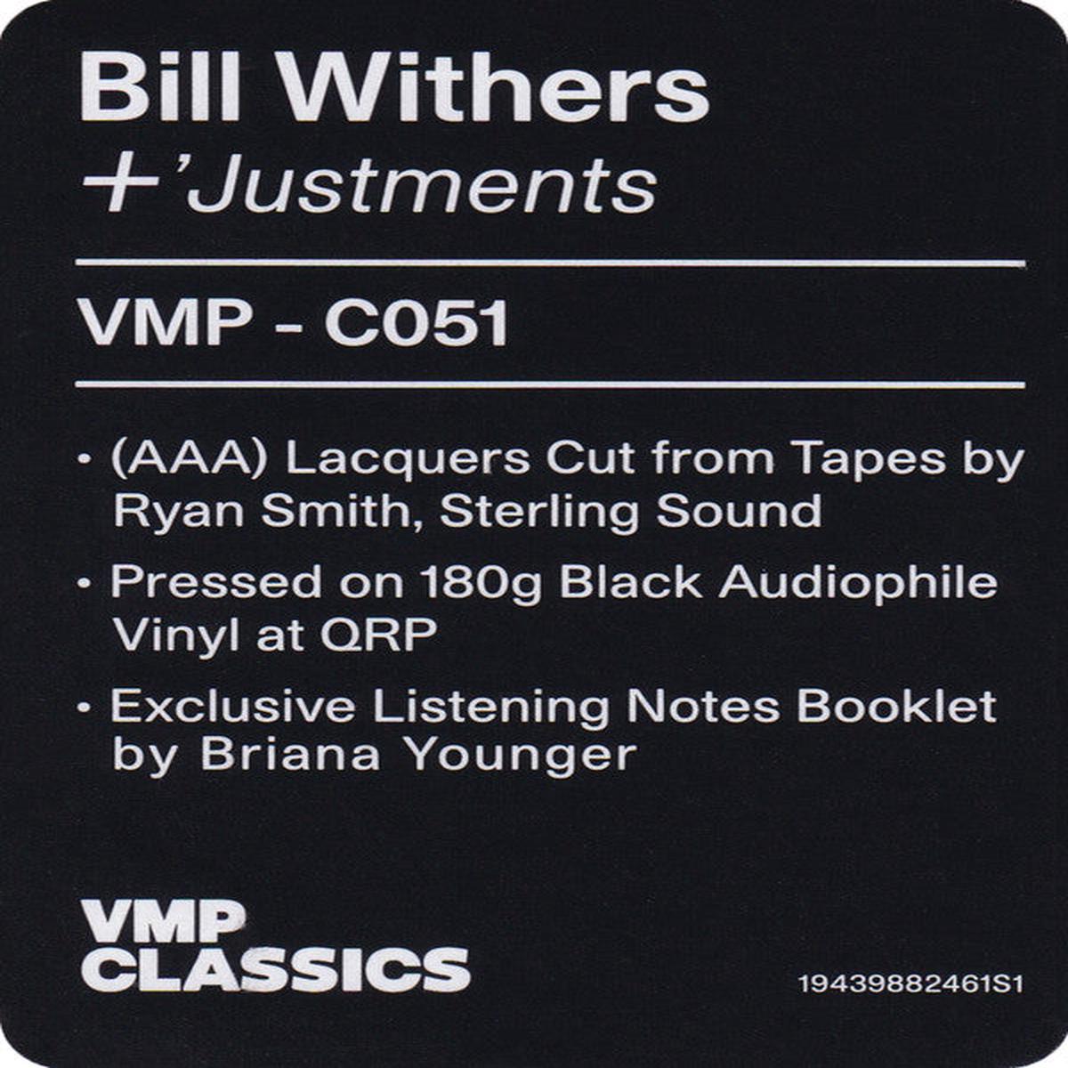 +'Justments *180G* | Mint (M) Mint (M) - - FUNK *SEALED/VMP*