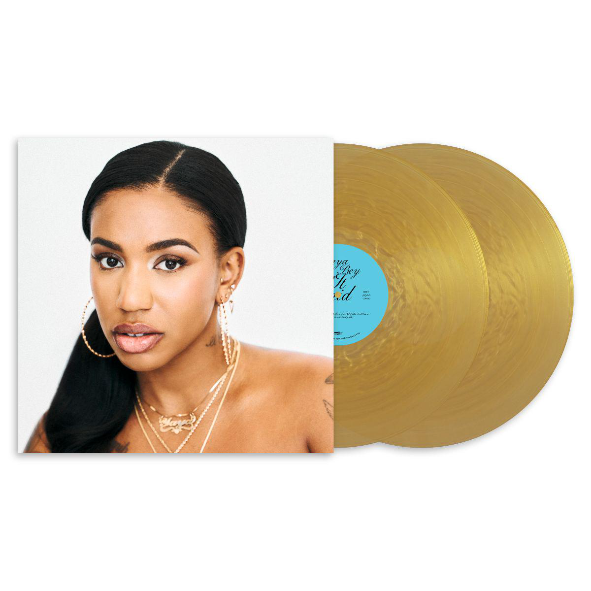 YAYA BEY 8211 Do It Afraid (with Poster) 8211 2LP 8211 8217Liquid Gold8217 Colour Vinyl