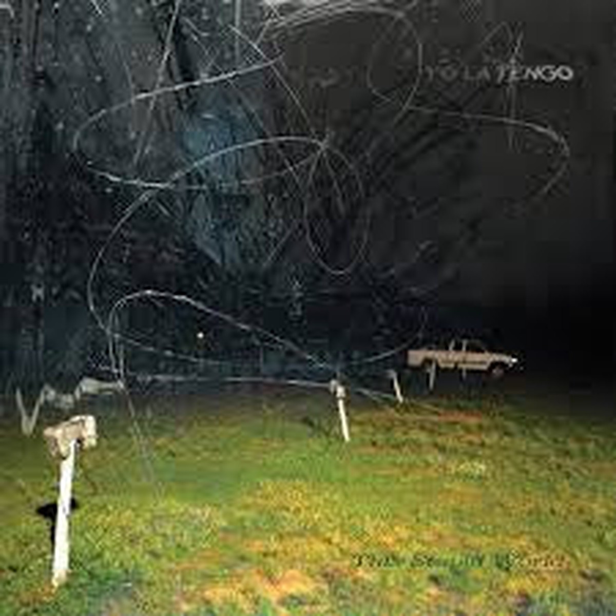 YO LA TENGO-THIS STUPID WORLD BLUE VINYL 2LP NM COVER EX