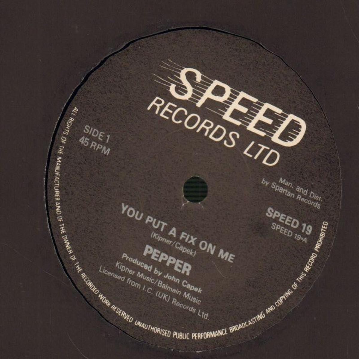 You Put A Fix On Me-Speed-7  Vinyl-M/M