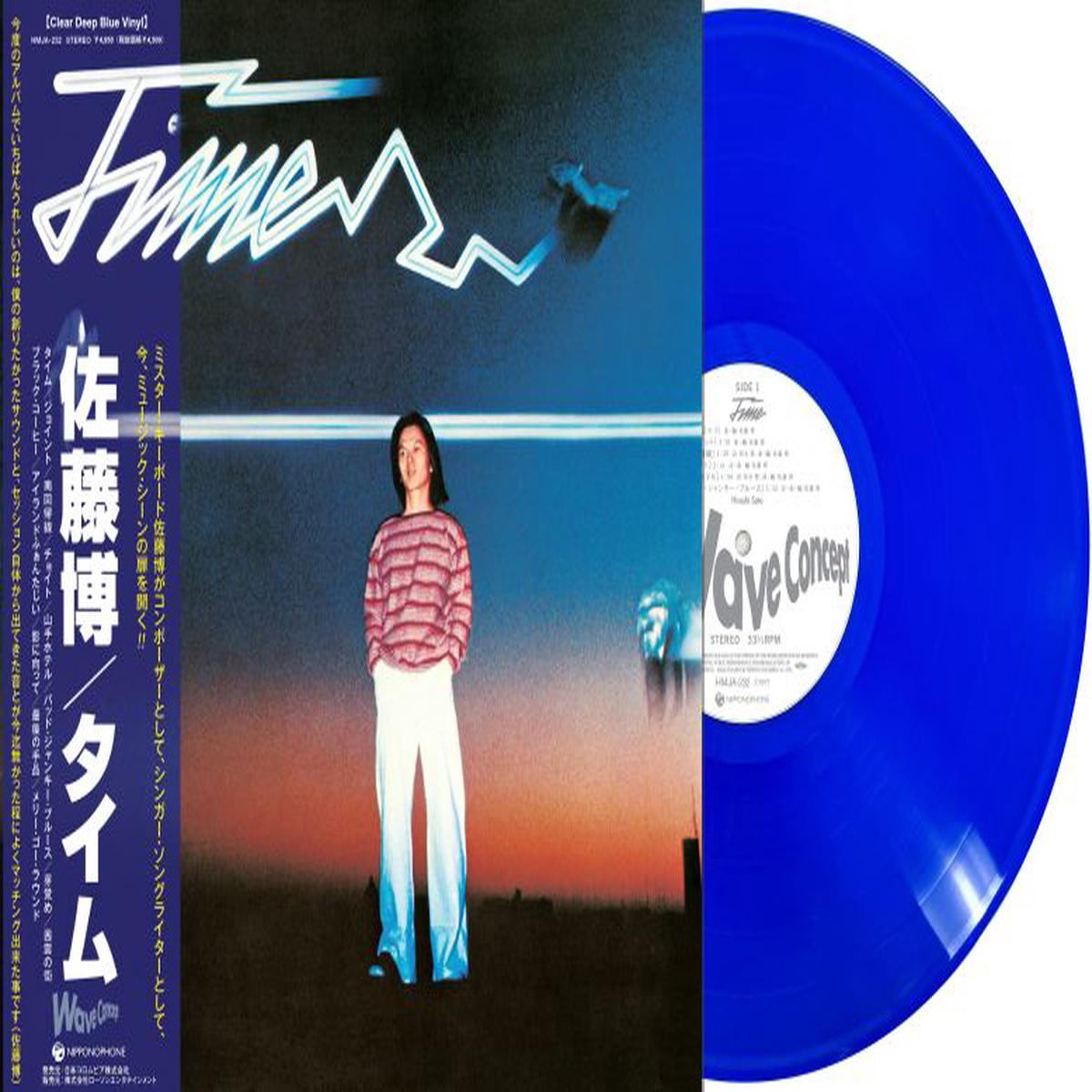 (HIROSHI SATO) / Time (, HMJA-232, LP, Clear Deep Blue Vinyl)