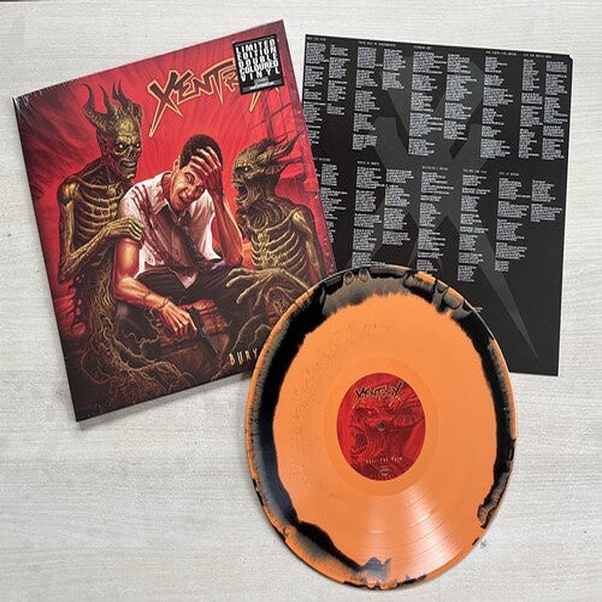 Xentrix Bury The Pain - Record Album - Vinyl LP
