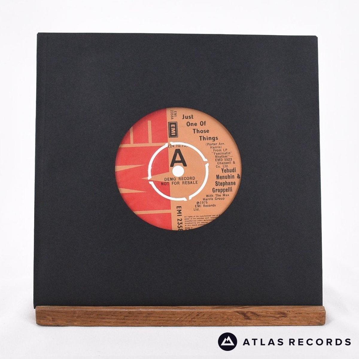 Yehudi Menuhin - Just One Of Those Things - Promo 7" Vinyl Record - VG+